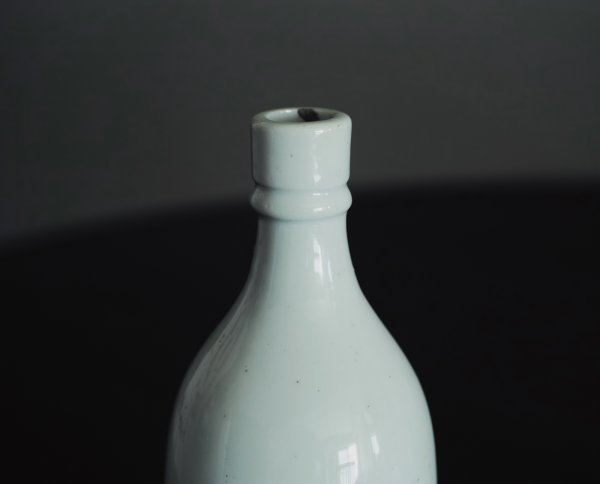 英国 白磁 ボトル / 古民芸 19世紀 酒器 花器 【公式通販】