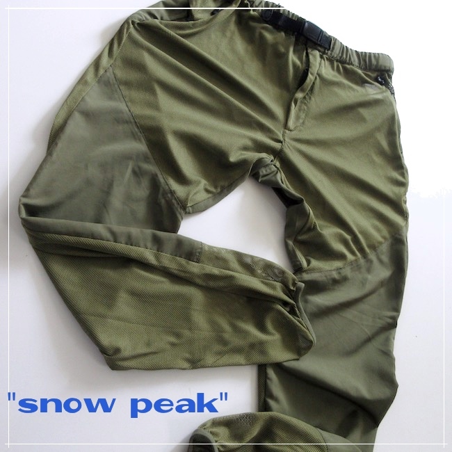 限定SALE，大得価 snow peak スノーピーク キャンプ トレッキングに 防虫 インセクト シールドパンツ オリーブ Mサイズ 虫除け(ロング)｜売買されたオークション情報、yahooの商品情報をアーカイブ公開 - オーク ロング