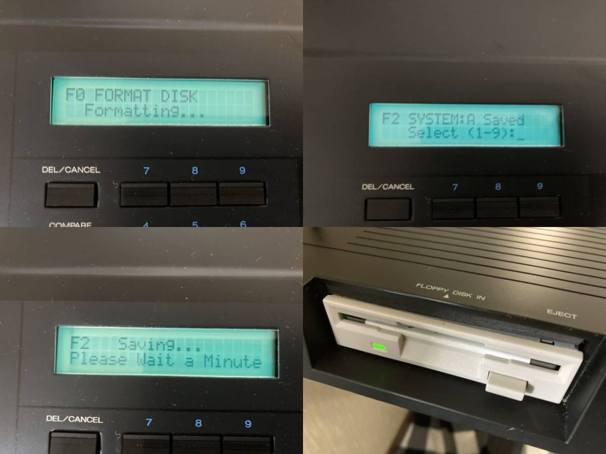 動作OK★KORG　DSS-1★80年代ビンテージ12bitローファイサンプラーアナログフィルターシンセ★取説・FD・ケース付★定価29万円コルグ日本製