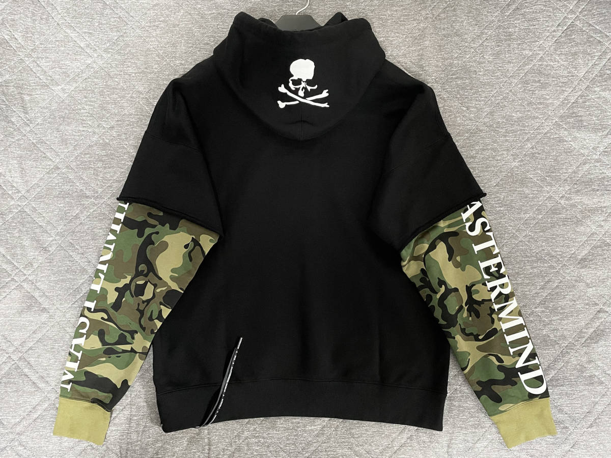 正規品】美品☆定価157,000円/18SS MASTERMIND WORLD/迷彩柄レイヤード 