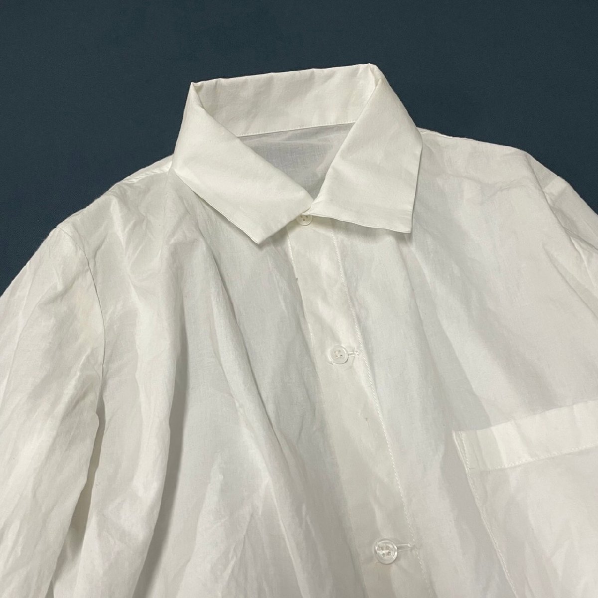 ○ Y's ワイズ Yohji Yamamoto ヨウジヤマモト 変形 シャツ ブラウス