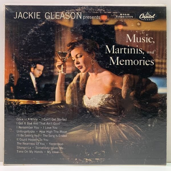 限定SALE，大得価 ソリストはBOBBY HACKETT MONO 1st リング付きグレー USオリジ JACKIE GLEASON Music Martinis And Memories ボビー ハケット参加(ジャズ一般)｜売買されたオークション情報、yahooの商品情報をアーカイブ公開 - ジャズ一般