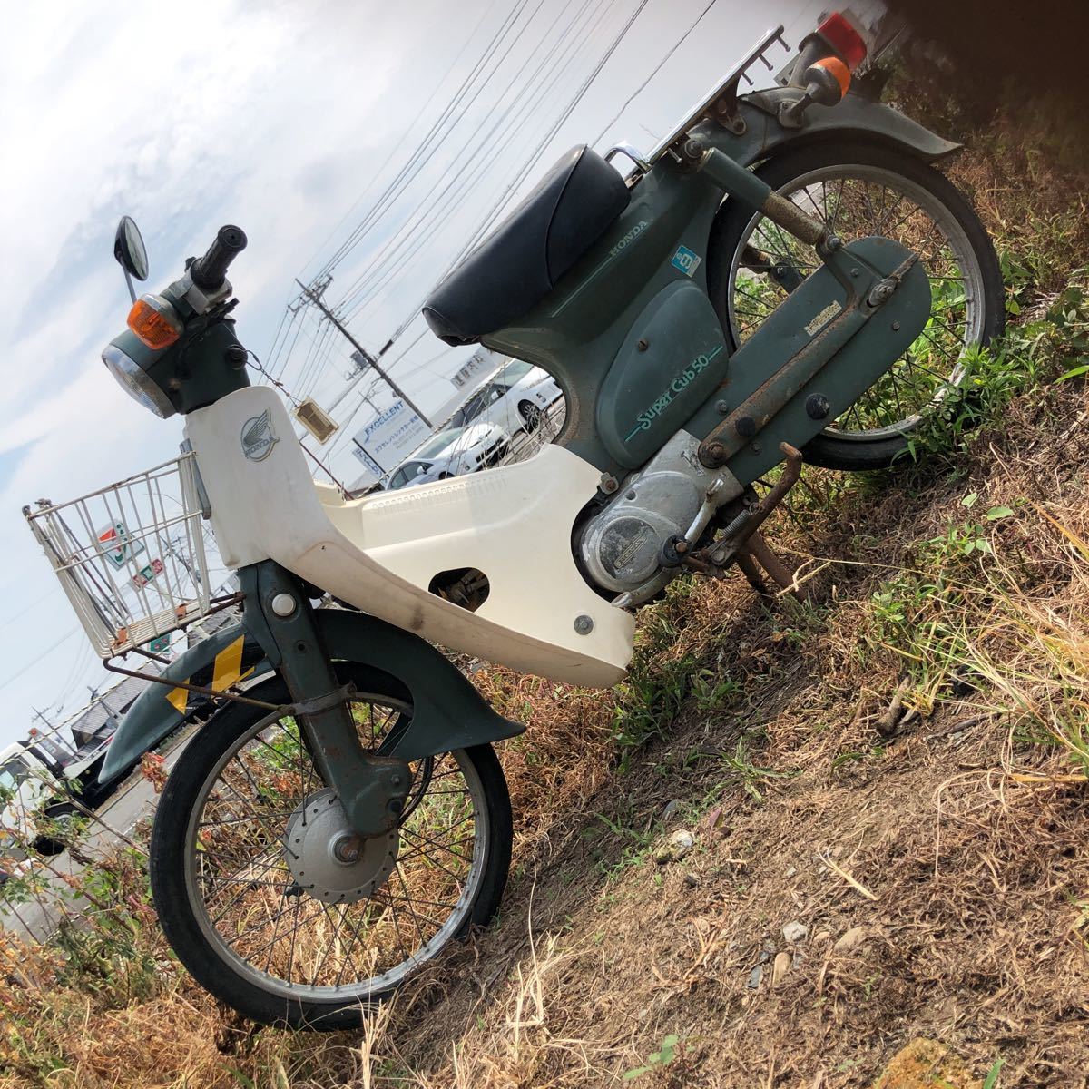  ホンダ カブ6V未整備未確認レストアベース前橋市から(50cc以下)｜売買されたオークション情報、yahooの商品情報をアーカイブ公開 - オークファン 50cc以下