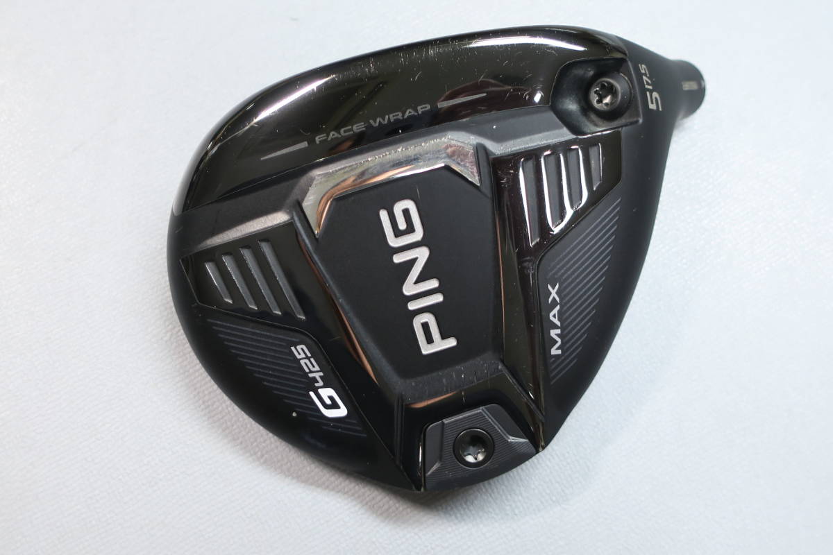 PING ピン G425 MAX 5W ヘッド 日本仕様 正規品 カバー、レンチ