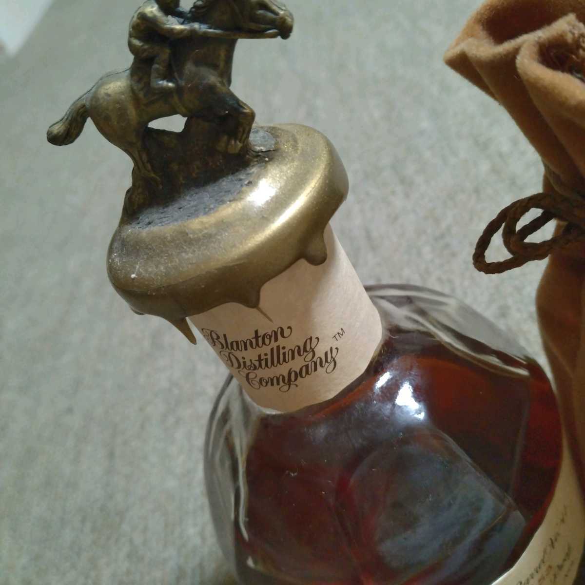 シングルバレル ブラントン バーボン 飲料 1991・375ml Blanton