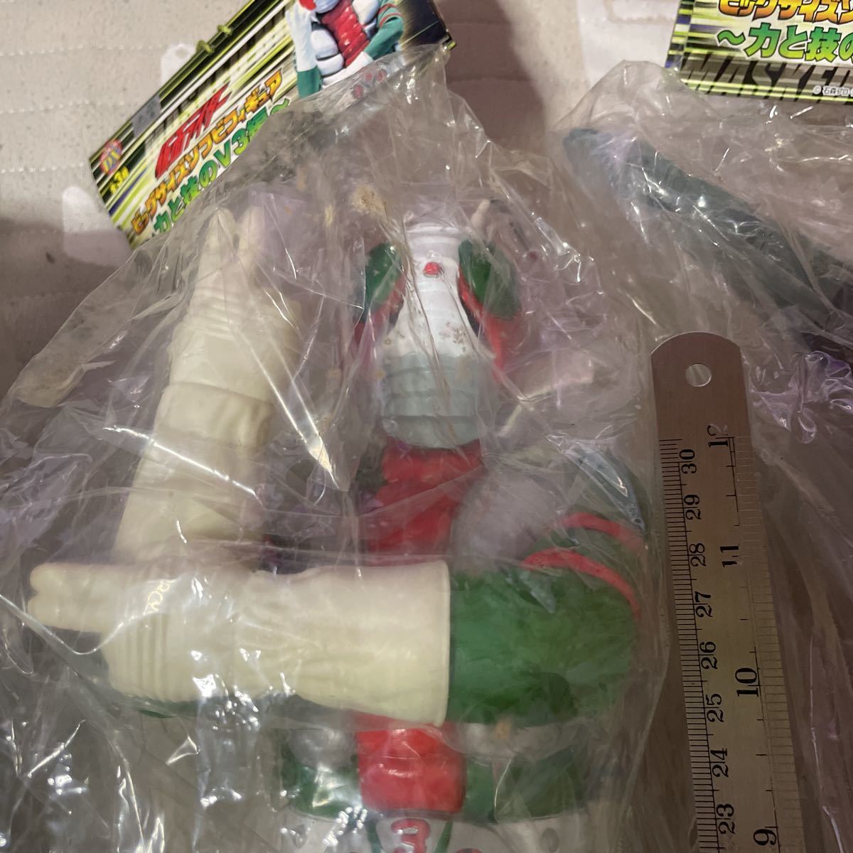 仮面ライダー ビッグサイズソフビフィギュア 力と技のV3編です