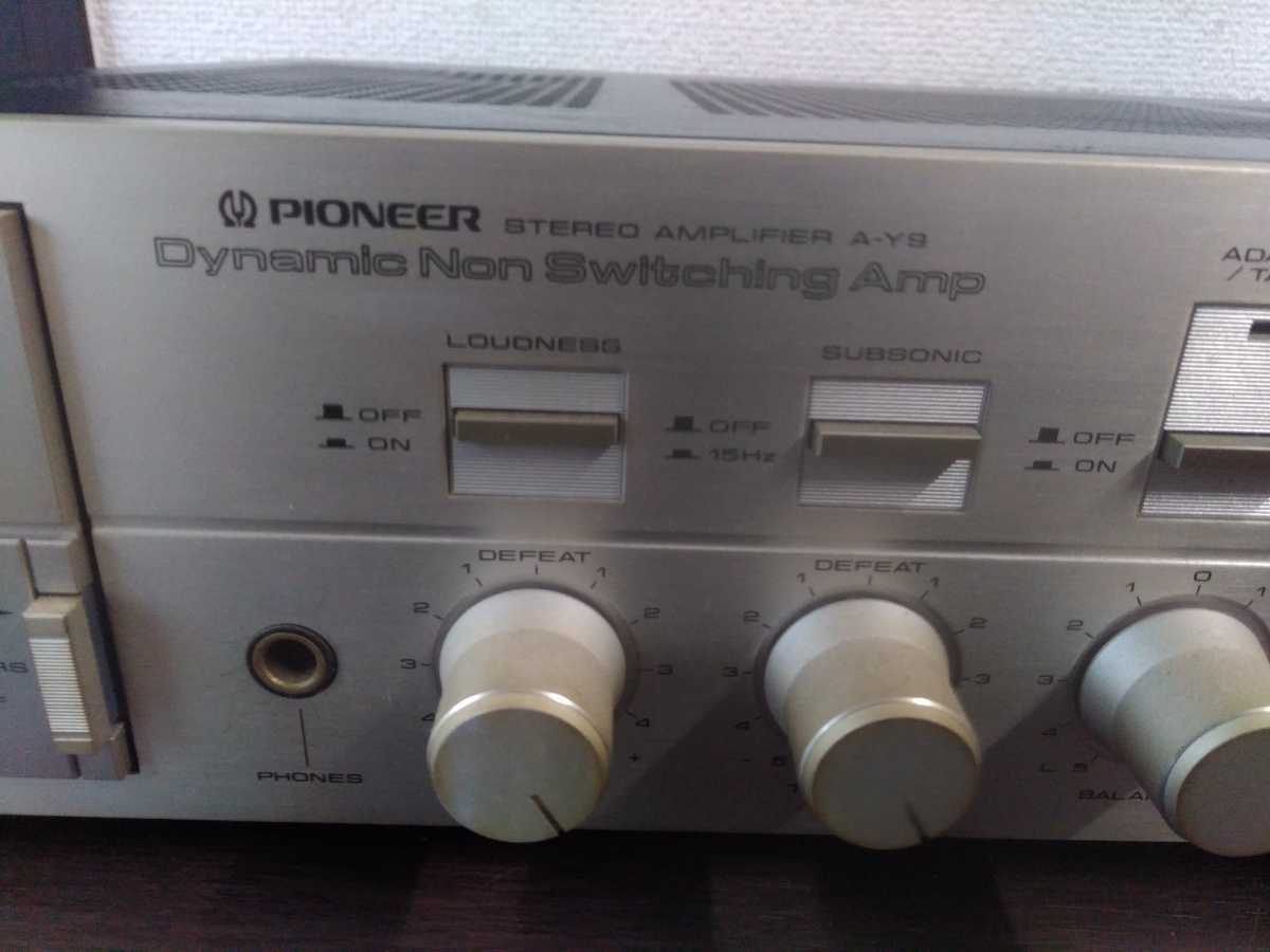 L29 パイオニア ステレオプリメインアンプ オーディオ機器 Pioneer A-Y9 PIONEER パイオニア ステレオプリメインアンプ アンプ 取