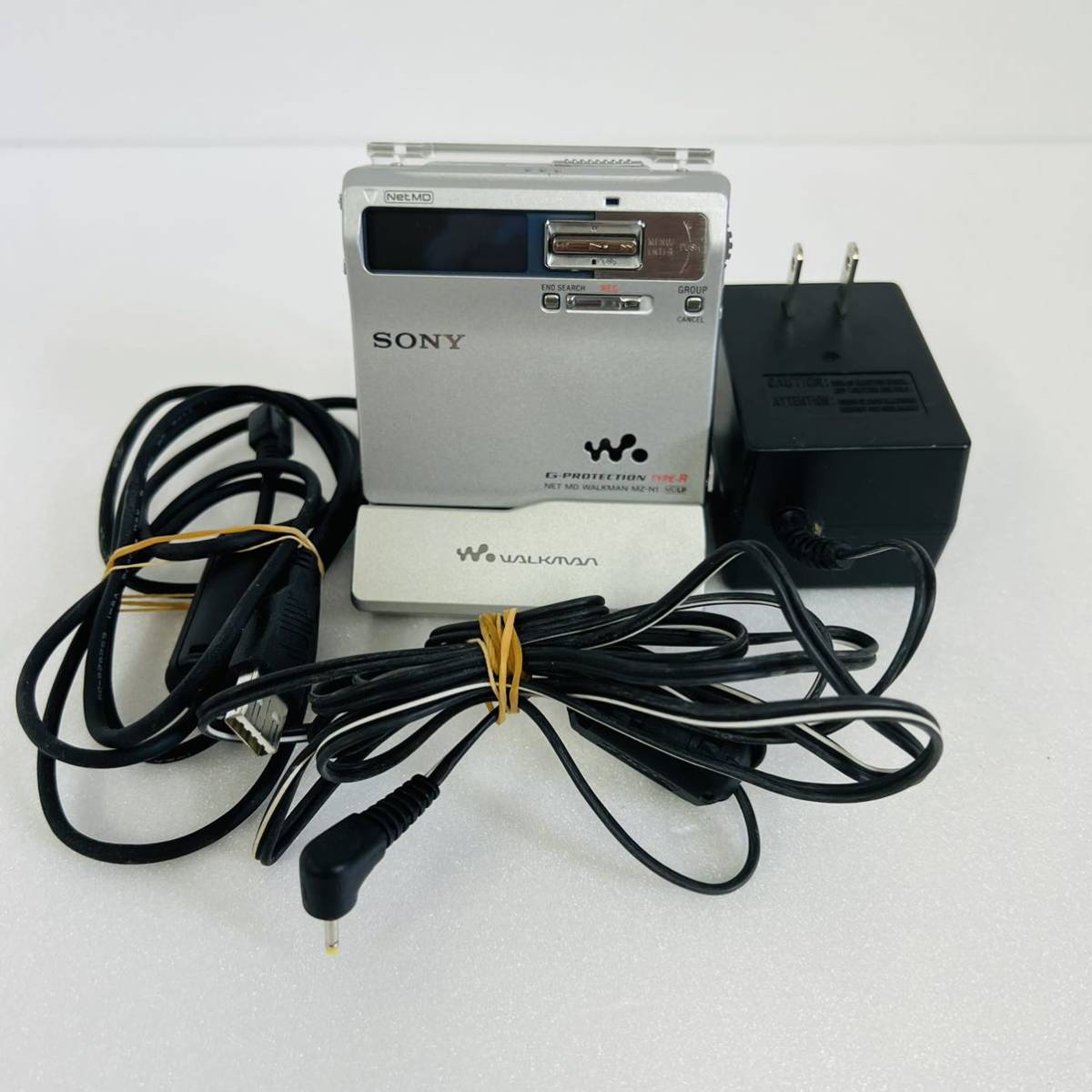  動作未確認 ソニー SONY MDウォークマン MZ-N1 WALKMAN アダプター付 品 ジャンク品扱い 昭和レトロ 特価(録音、再生)｜売買されたオークション情報、yahooの商品情報をアーカイブ公開 - オークフ 録音、再生