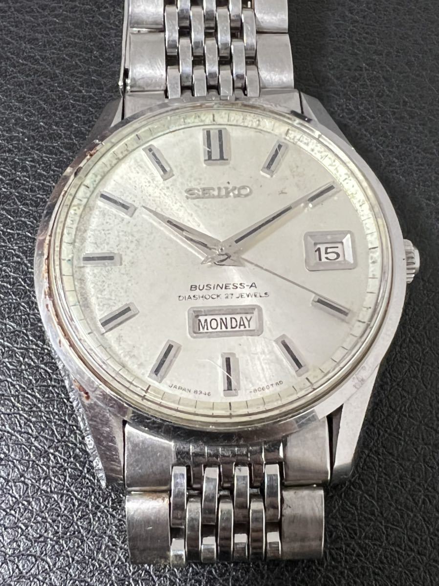 セイコー SEIKO 27石 腕時計 自動巻き ビジネスA 1円 DX 全て動作品 セット
