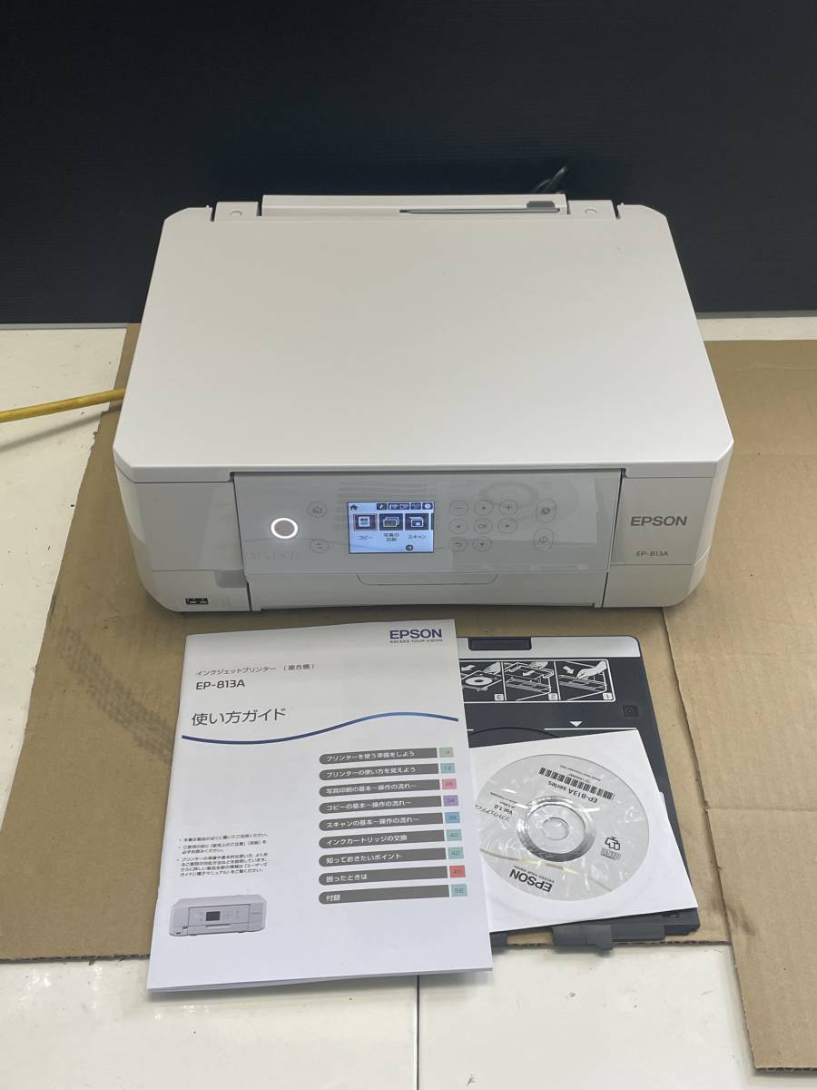 爆買い，100%新品 220616111 EPSON EP-813A プリンター 品(エプソン)｜売買されたオークション情報、yahooの商品情報をアーカイブ公開 - オークファン エプソン