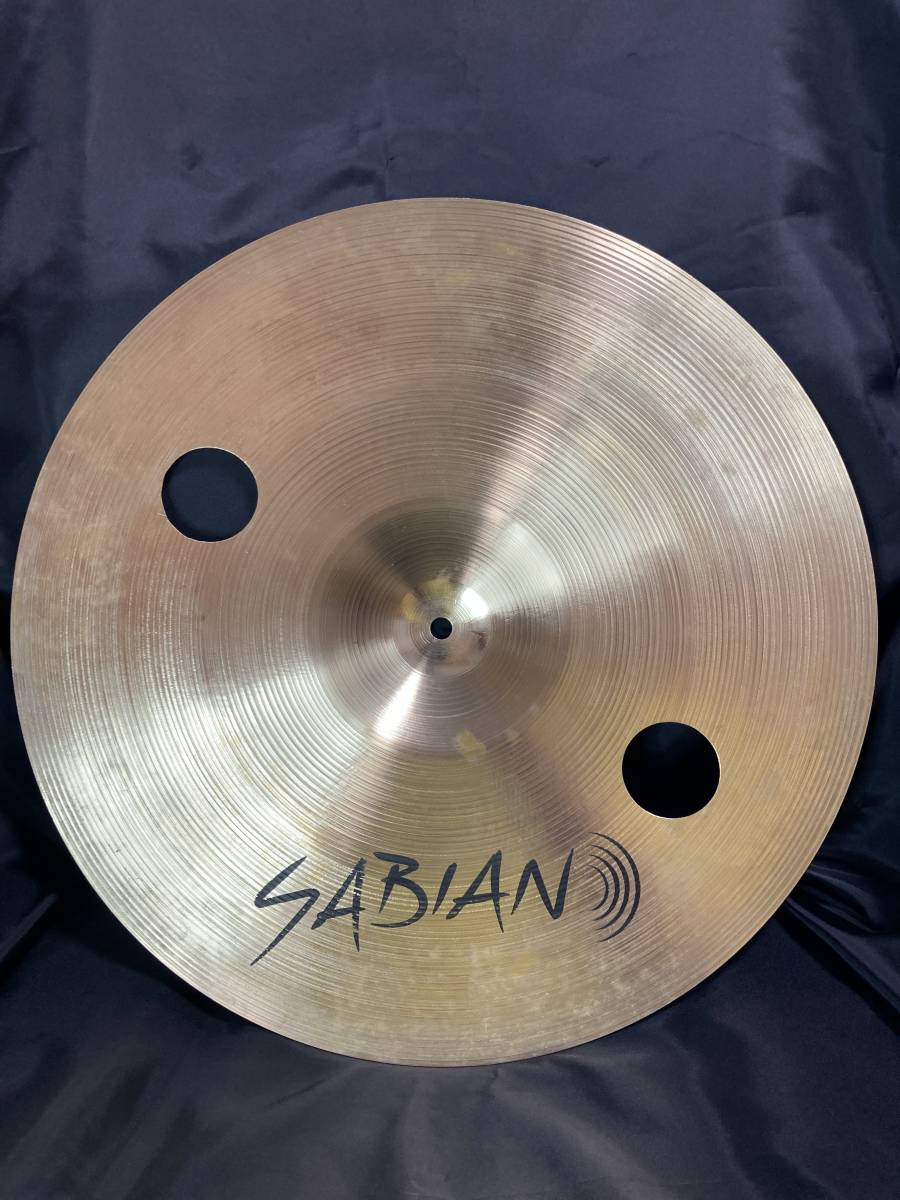 加工シンバル】SABIAN AA ROCK CRASH 18インチ セイビアン 穴あき 