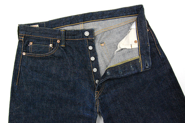 名作！美品 桃太郎ジーンズ MOMOTARO JEANS「0901」革パッチ/桃耳 