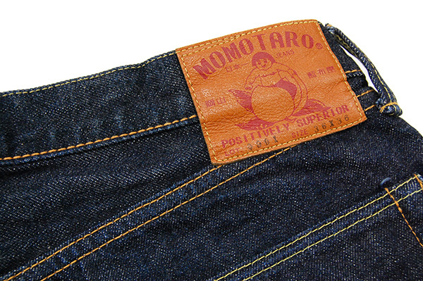 名作！美品 桃太郎ジーンズ MOMOTARO JEANS「0901」革パッチ/桃耳 