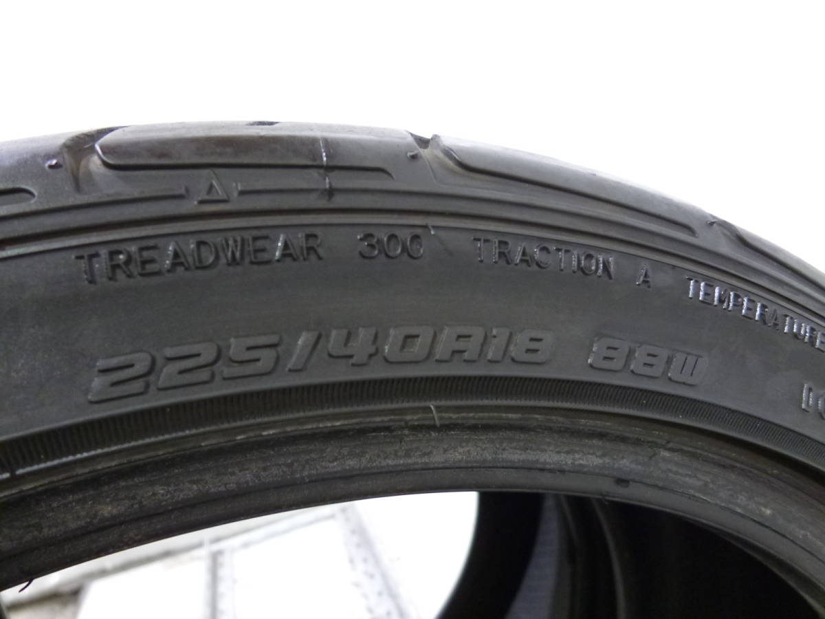 即日発送＠ 225/40R18 DUNLOP DIREZZA DZ101 2本！10744
