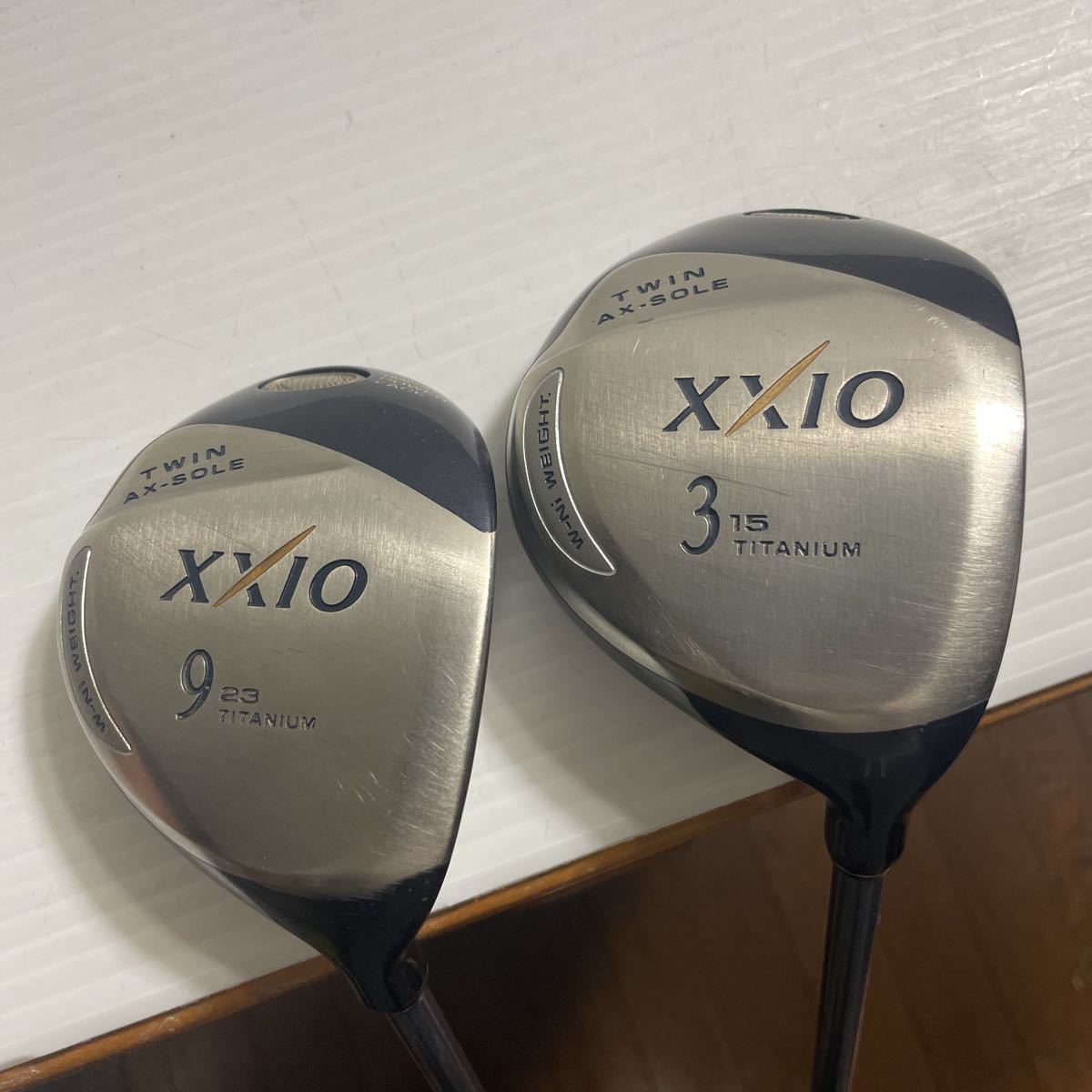 ☆レディース用フェアウェイウッド2本セット☆ XXIO2 3W 9W 15° 23