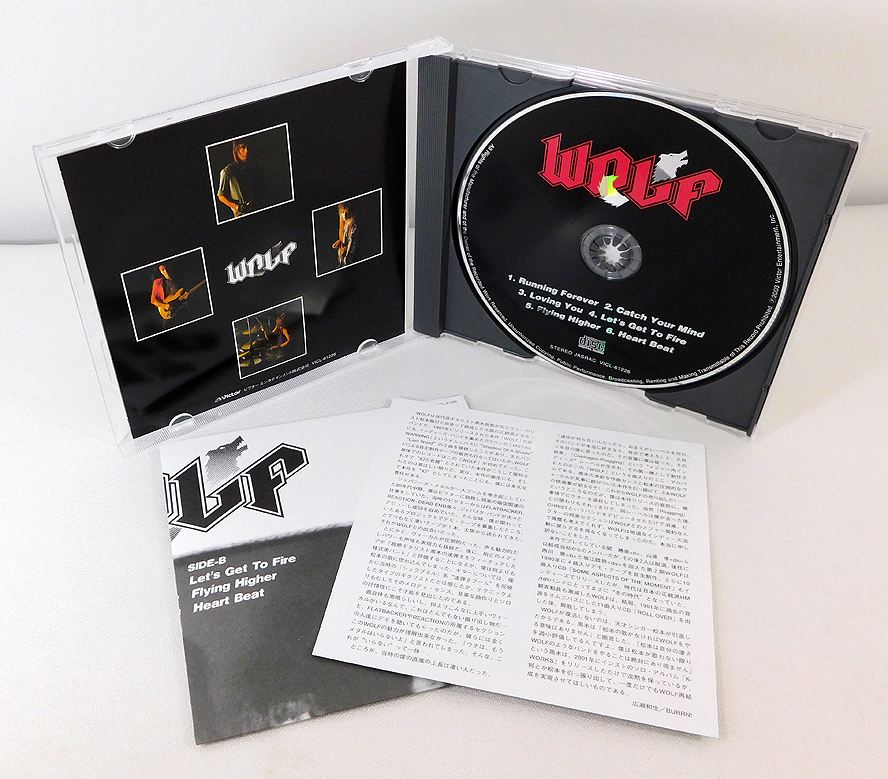 美品CD⁄帯付きウルフ WOLF⁄Some Aspects Of The Moment