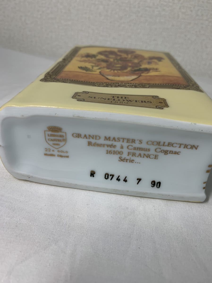 S091) 未開栓 古酒 CAMUS THE SUNFLOWERS 1889 カミュ ブック ゴッホ