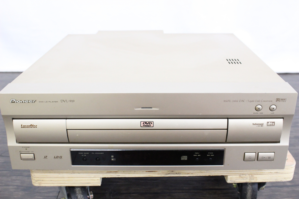 パイオニア 【行董】 PIONEER パイオニア DVL-919 DVD LD PLAYER