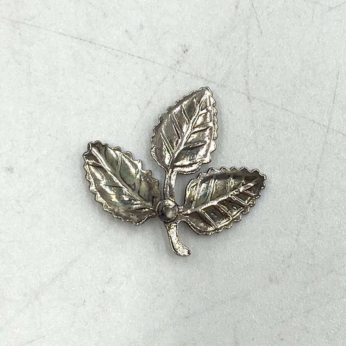 ティファニー ブローチ リーフ SV スターリングシルバー925
