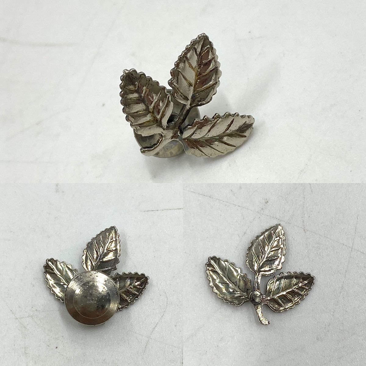 ティファニー ブローチ リーフ SV スターリングシルバー925