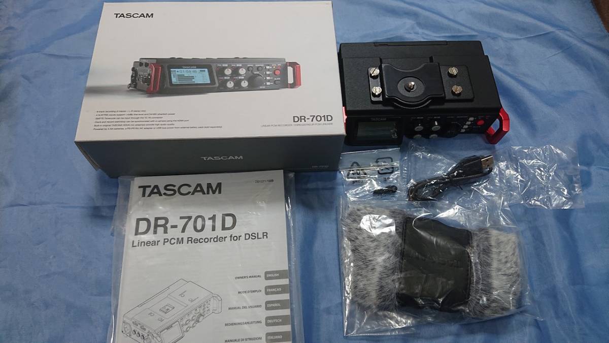 人気定番，新作 TASCAM カメラ用リニアPCMレコーダー/ミキサー DR-701D(その他)｜売買されたオークション情報、yahooの商品情報をアーカイブ公開 - オークファン その他