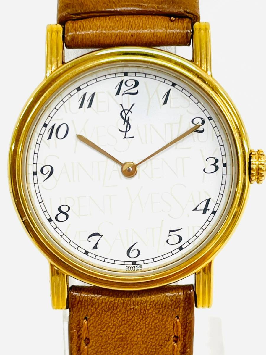 13939 2 YVES SAINT LAURENT イヴサンローラン YSL 02D 07292 ホワイト