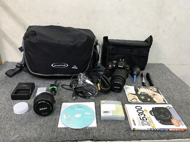 MWE22127大 ニコン デジタル一眼レフカメラ レンズ セット D5300 / 55-200mm 1:4-5.6G ED VR 2 / 18-55mm 1:3.5-5.6G VR 2 直接お渡し歓迎(ニコン)｜売買されたオークション情報、yahooの商品情報をアーカイブ公 ニコン