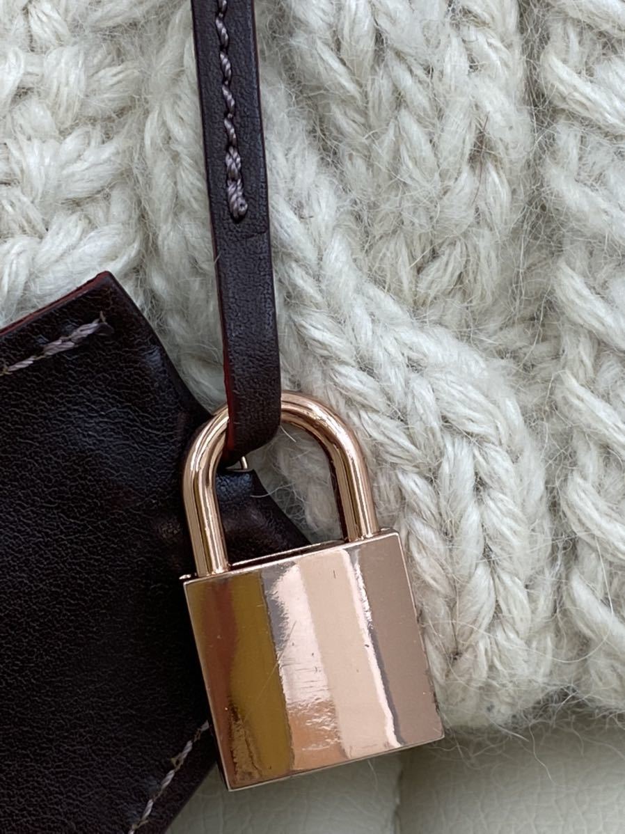 ◎muku ムク ムートンニットバッグ MONTEROSAモンテローザ Lサイズ  