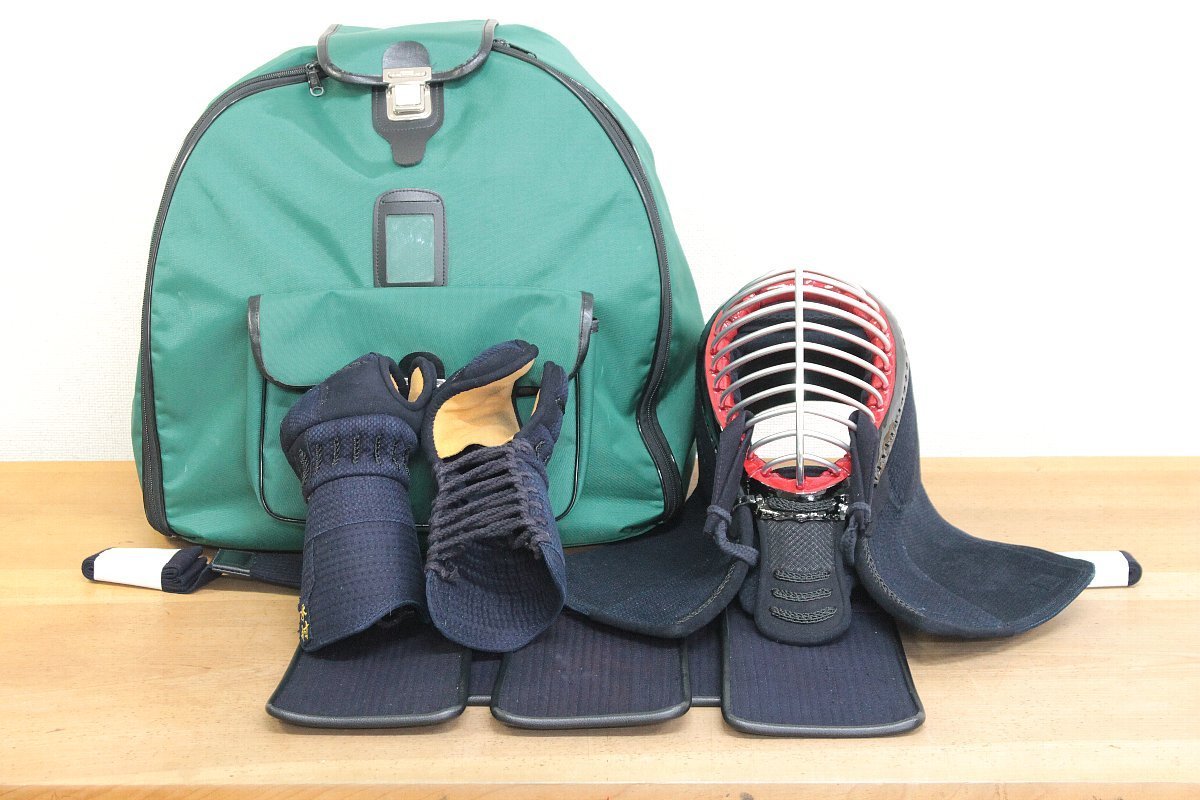 s4356◇面・小手・垂＋防具袋◇幼年・小学校1、2年生など◇