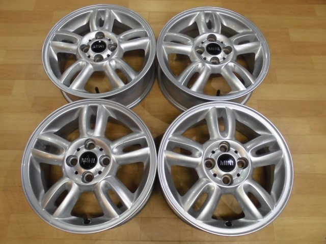 BMW MINI ミニ 純正 アルミホイール 4本 4H-100 15インチ 5.5J+45 検索用 R50 R51 R53 R54 R55 ...
