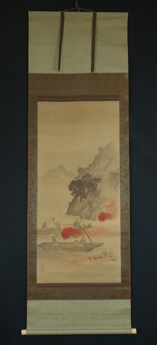 by - 作｜掛軸販売・通販・買取の高美堂（こう 掛軸寿老人 横山 清暉
