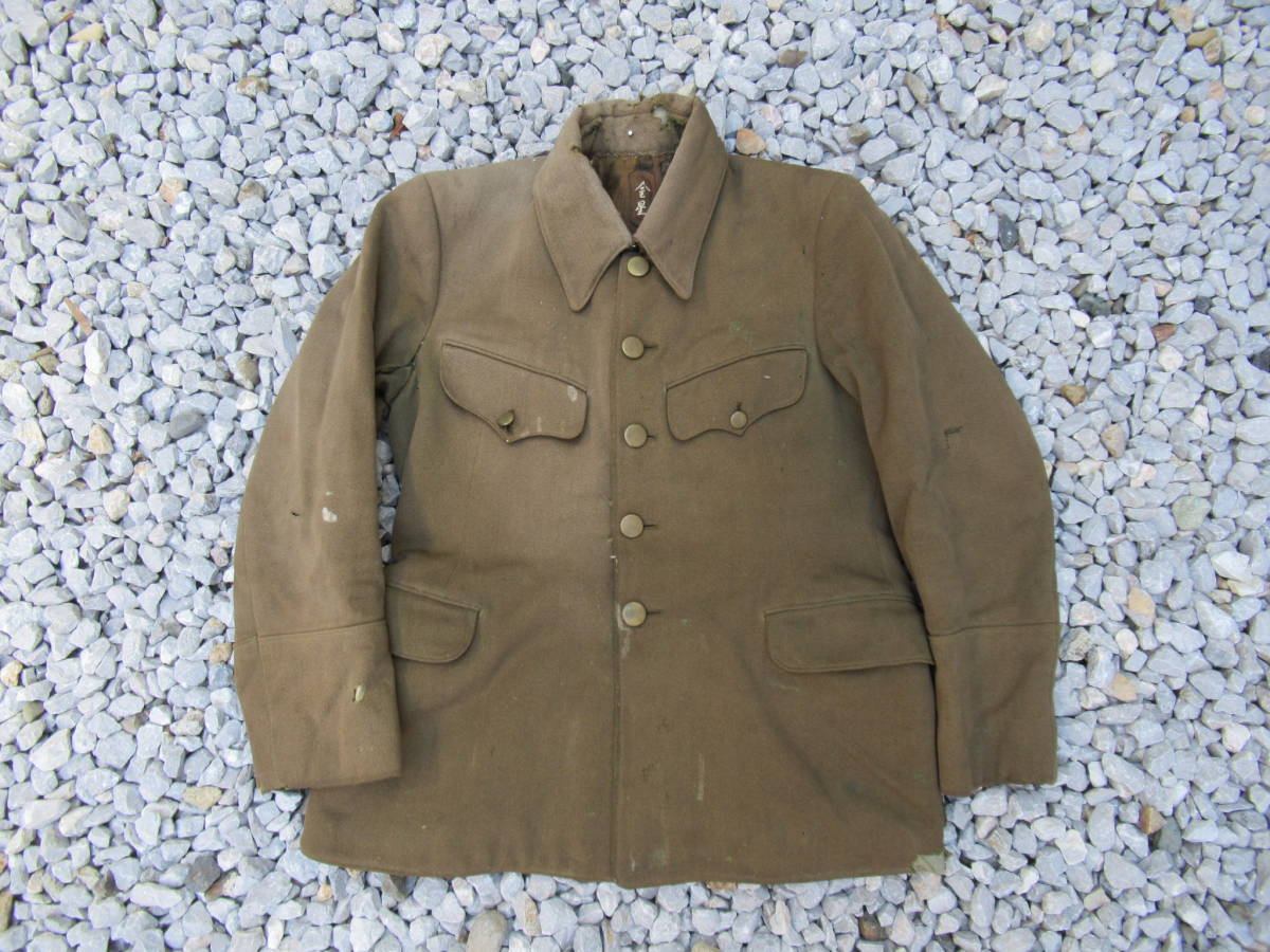 国民服　セットアップ　旧日本軍 広吉堂】大日本帝国 旧日本軍 国民服 軍服 軍隊 当時物 E 【公式通販】