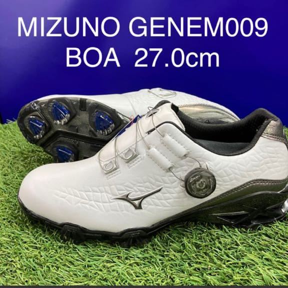  ミズノ ゴルフシューズ ジェネム009 BOA 27.0cm ￥27 500&darr;(27.0cm)｜売買されたオークション情報、yahooの商品情報をアーカイブ公開 - オークファン 27.0cm