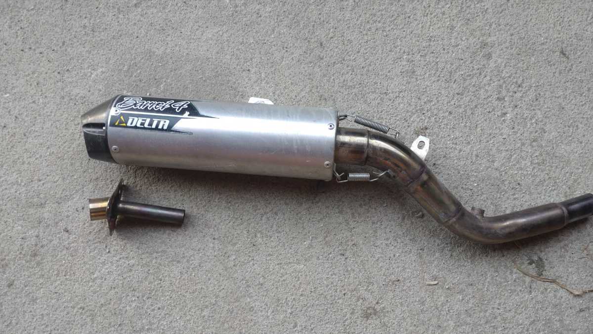 デルタ(DELTA) バレル4 サイレンサー KLX250SR⁄D-Tracker⁄250SB