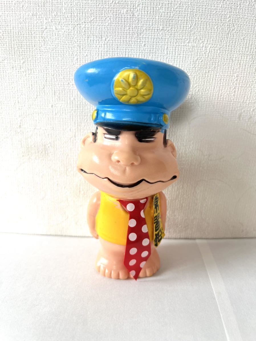 昭和レトロ がきデカ こまわり君 ソフビ フィギュア 貯金箱 Yahoo