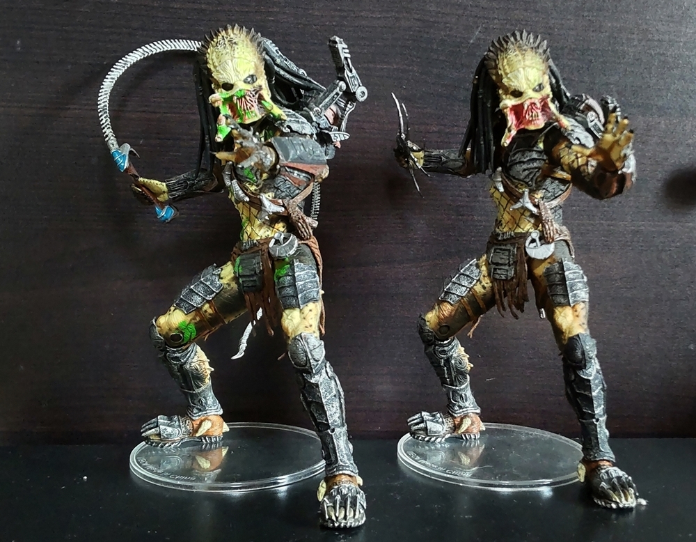 ネカ　NECA ウルフプレデター(口閉) エイリアンVSプレデター2 NECA ネカ 7インチアクションフィギュア プレデター AVP2 ウルフ