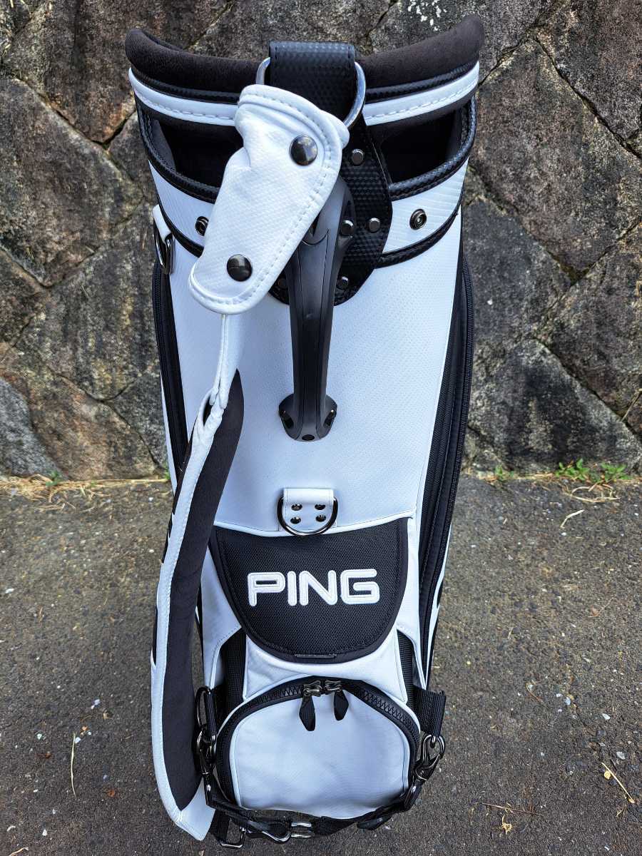 希少！大迫力！] PING ピン 3点式キャディバッグ プロモデル 