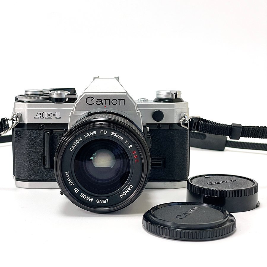 Canon AE-1 ボディ フィルムカメラ 一眼レフ 中古 シルバー キャノン