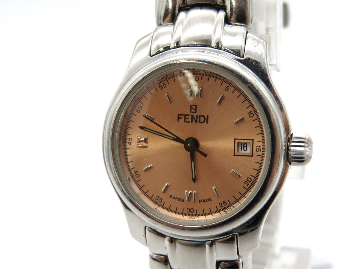 フェンディ 210L FENDI レディース 腕時計 ピンク文字盤 - クォーツ