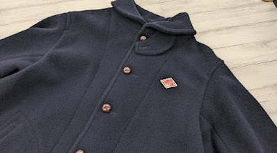 トモさん専用　DANTON ネイビー ウールコート　サイズ42 トモさん専用 DANTON ネイビー ウールコート サイズ42