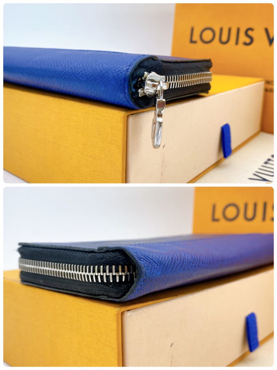 A562【美品】LOUIS VUITTON ルイヴィトン タイガラマ ジッピーヴェル 
