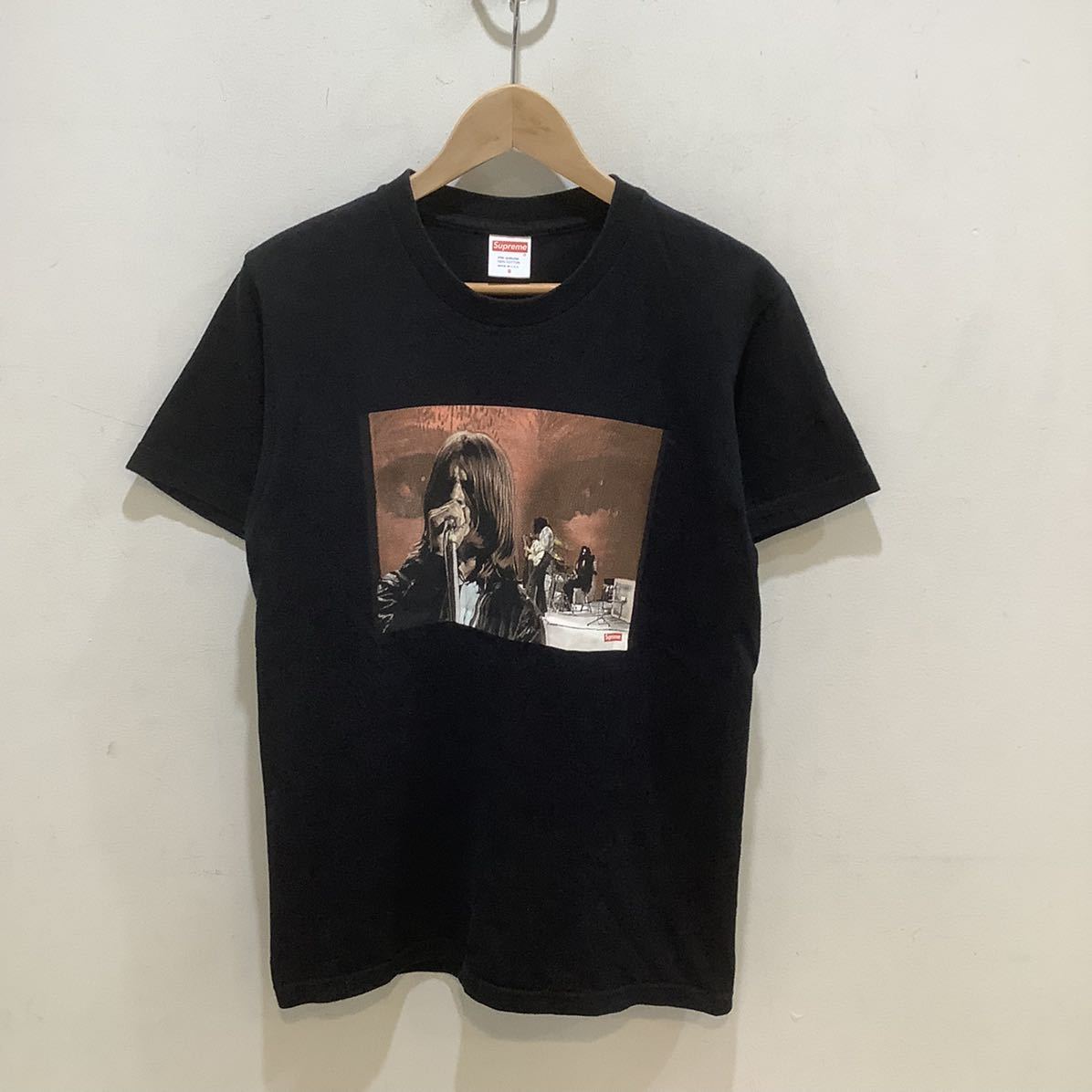 Supreme シュプリーム 2016S/S Black SABBATH Paranoid Tee ブラック 