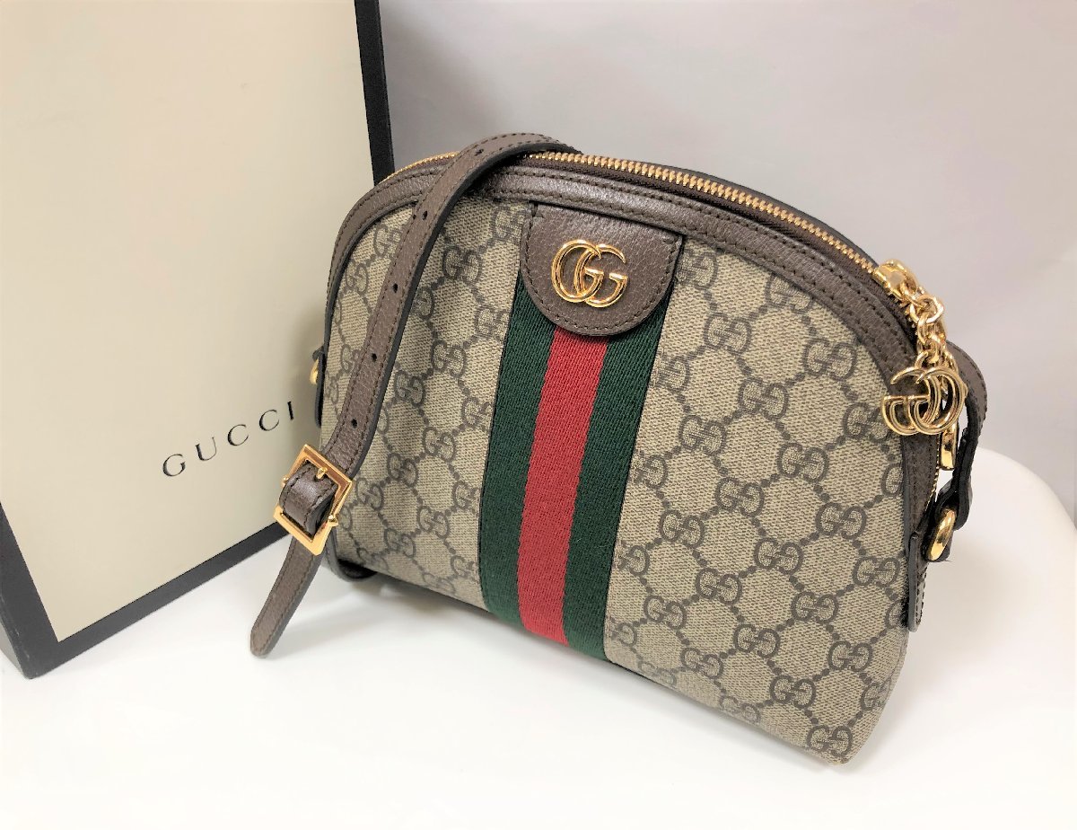 GUCCI グッチ オフィディア GGスプリーム シェリーライン ショルダー 
