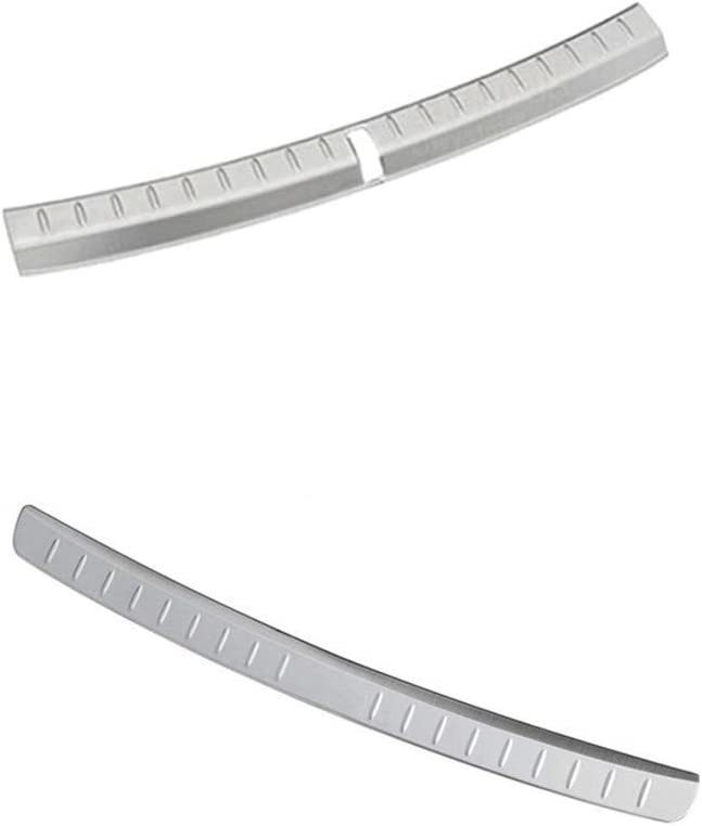 ■新品■BMW 2シリーズ グランツアラー(F46)218d用Icey car parts リアバンパーステップガード+ラゲッジプレート【シルバー】