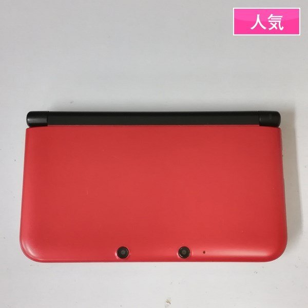セール，正規品 gY496a 動作未確認 ニンテンドー 3DSLL 本体 レッド &times; ブラック / NINTENDO 3DSLL RED &times; BLACK 任天堂 | ゲーム X(ニンテンドー3DS本体)｜売買されたオークション情報、yahooの商品情報をアーカイブ ニンテンドー3DS本体