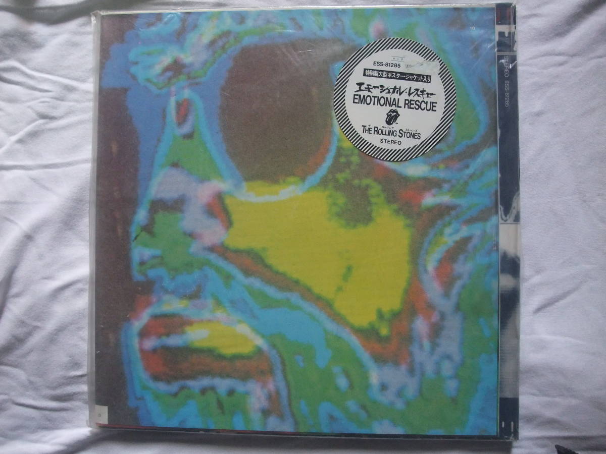 限定セール，新作 ROLLING STONES / Emotional Rescue / JAPAN 東芝EMI株式会社 ESS 81285(Rolling Stones)｜売買されたオークション情報、yahooの商品情報をアーカイブ公開 - オークファン R