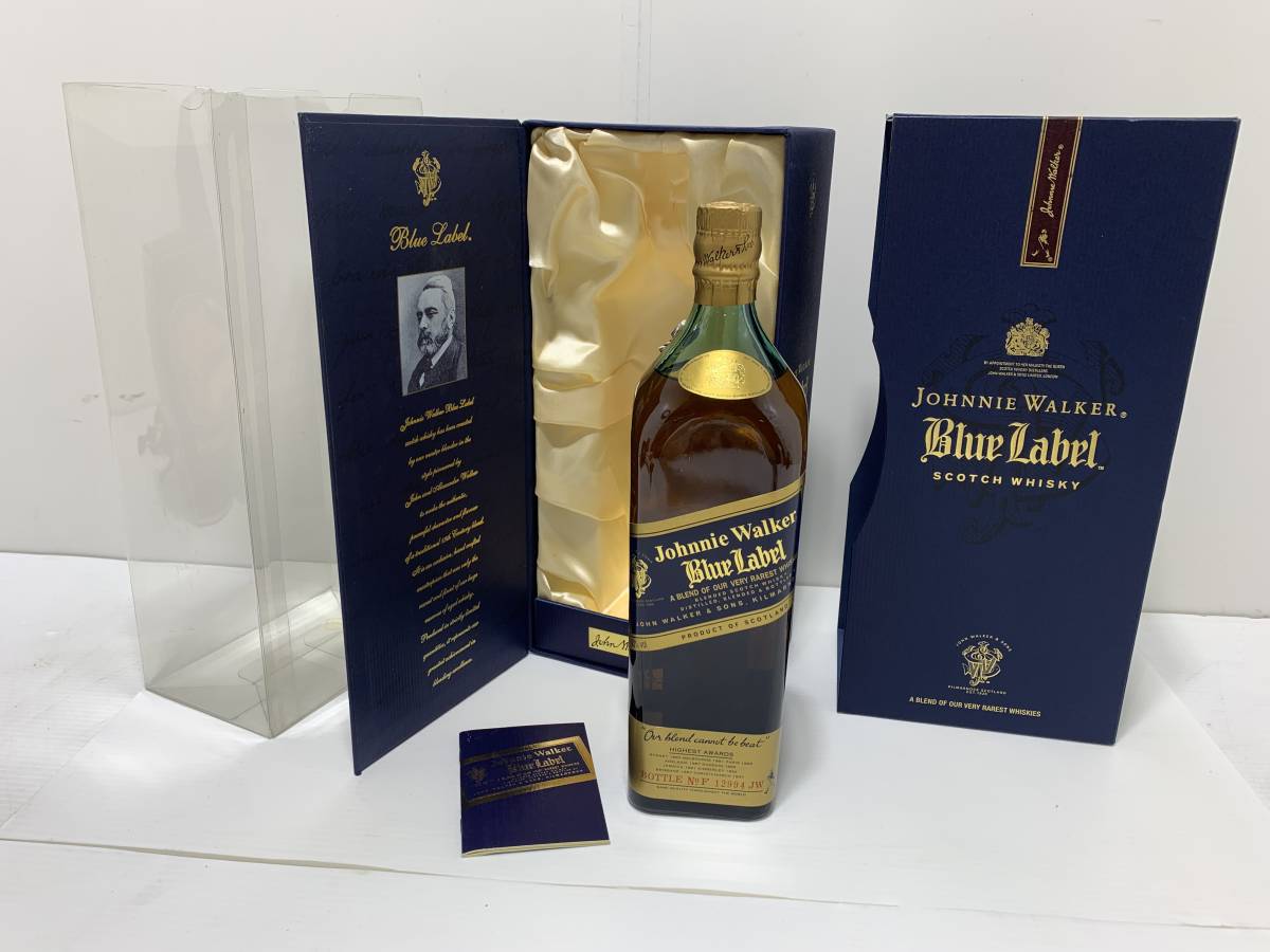11020◇【未開栓】Johnnie Walker Blue Label SCOTCH ウイスキー