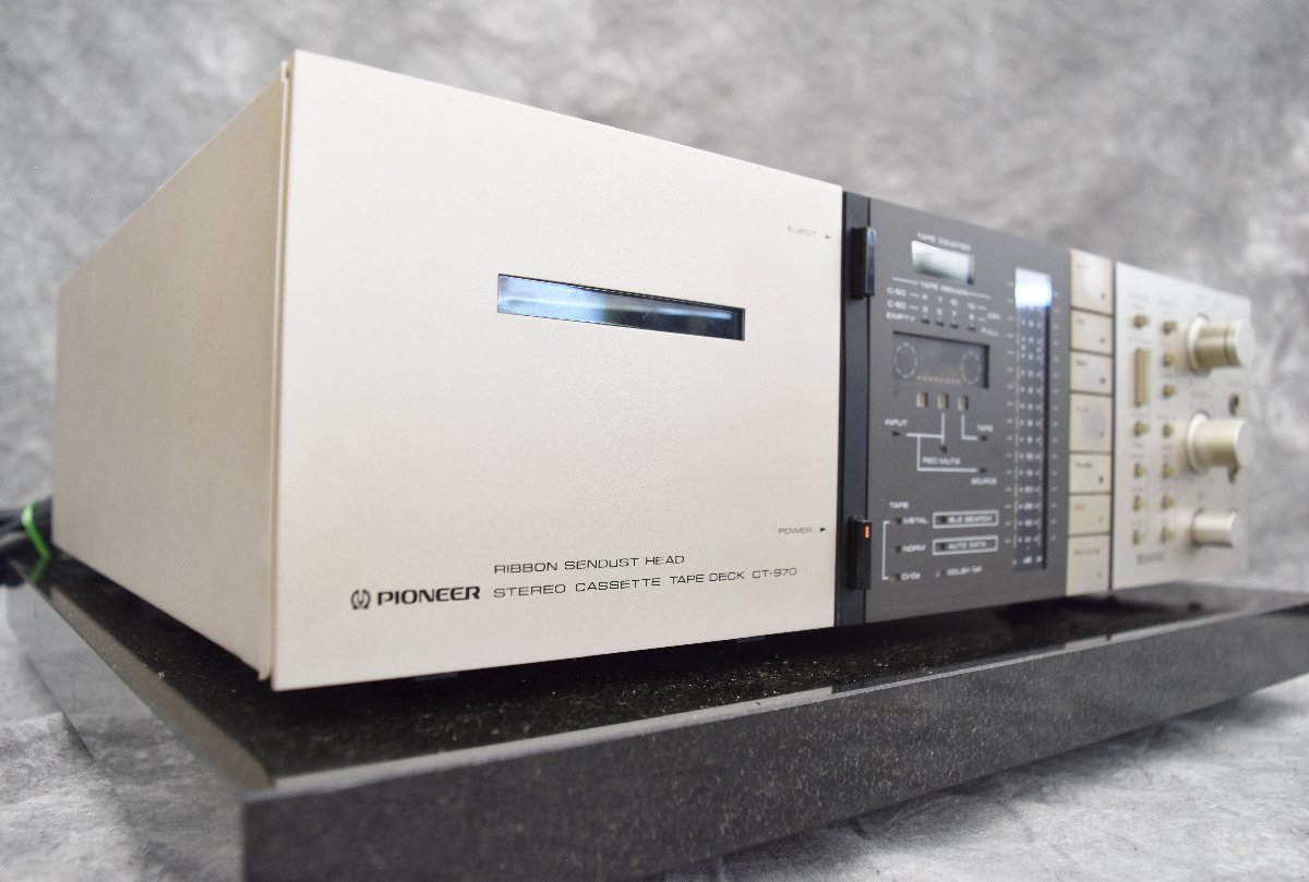 名機Pioneer CT-970 カセットデッキ パイオニア ジャンク Pioneer CT-970 ジャンク品 名機Pioneer 【公式通販】