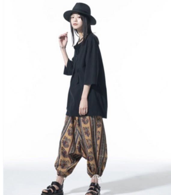 ヨウジヤマモトサイト indian サルエルパンツバルーン s'yte y-3