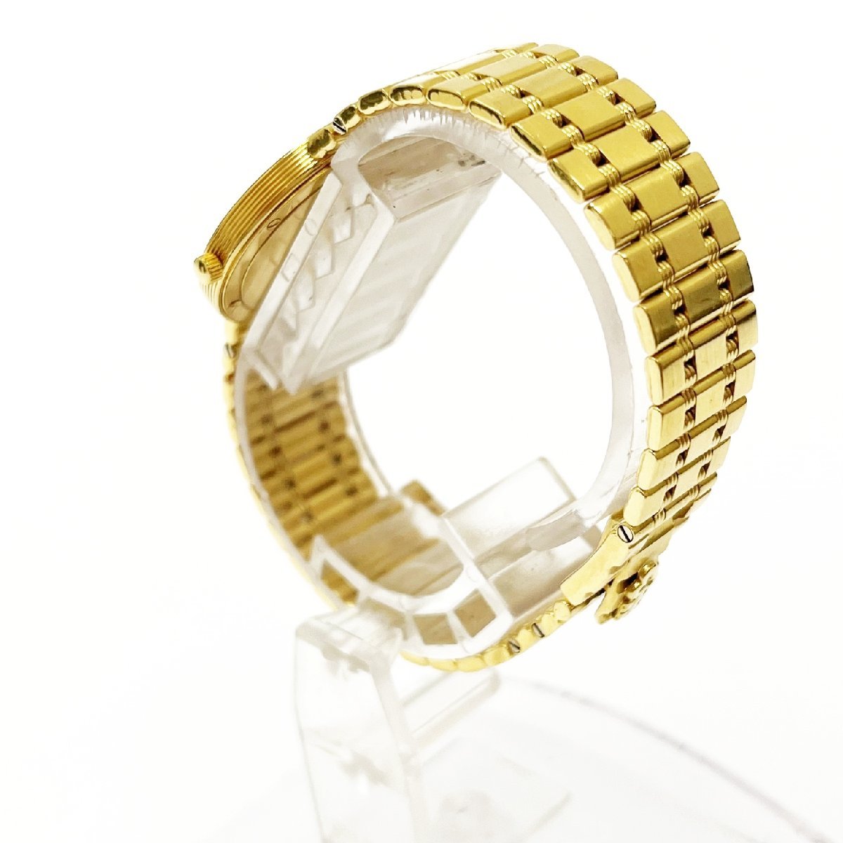 1円スタート】【激レア・保存袋付き】 CORUM コルム ロムルス YG 18K 